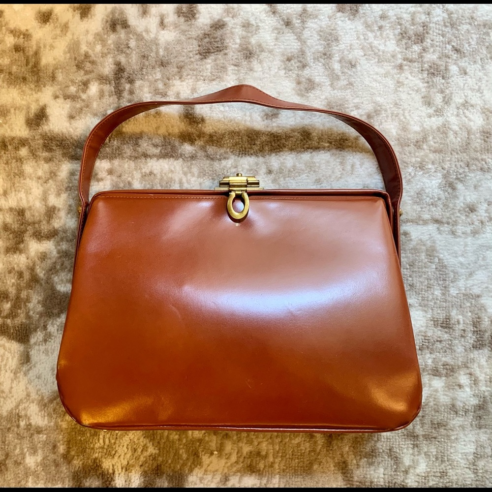 1950s Vintage Fassbender Voyager Handbag